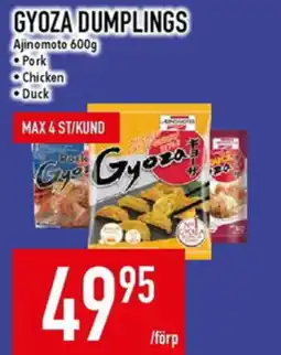 Matdax Gyoza dumplings erbjuda