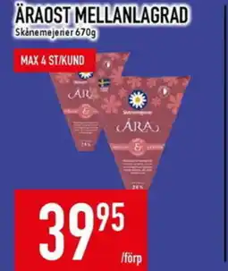 Matdax Äraost mellanlagrad skånemejerier erbjuda