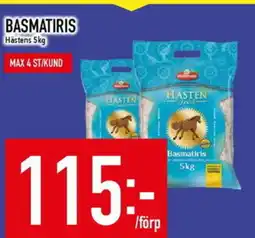 Matdax Basmatiris hästens erbjuda