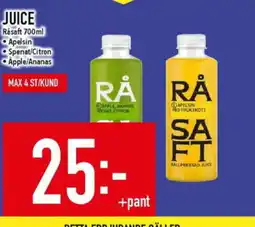 Matdax Juice erbjuda