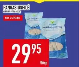 Matdax Pangasiusfilé garden food erbjuda