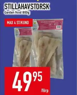 Matdax Stillahavstorsk garden food erbjuda