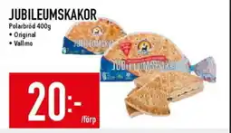 Matdax Jubileumskakor polarbröd erbjuda