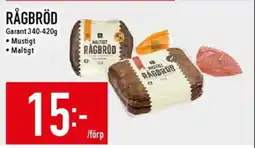 Matdax RÅGBRÖD Garant erbjuda