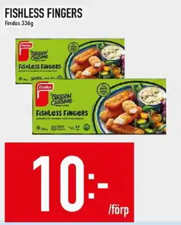 Matdax Fishless fingers findus erbjuda