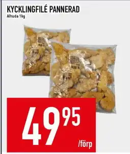 Matdax Kycklingfilé pannerad alhuda erbjuda