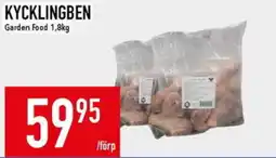 Matdax Kycklingben garden food erbjuda