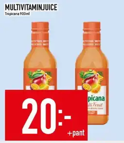 Matdax MULTIVITAMINJUICE Tropicana erbjuda