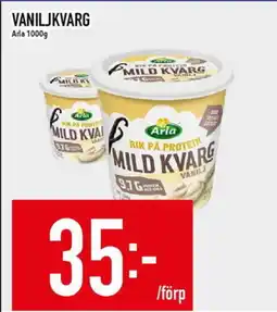 Matdax Vaniljkvarg arla erbjuda