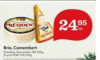 Hemköp Brie, Camembert erbjuda