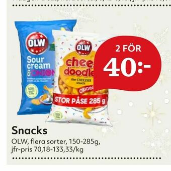 Hemköp Snacks erbjuda