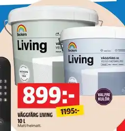 Bauhaus VÄGGFÄRG LIVING 10 L, SEK 899 erbjuda
