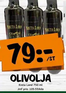 Bazaar Food market KRETA LAND Olivolja erbjuda