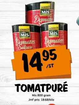 Bazaar Food market MIS Tomatpuré erbjuda