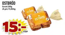 Din Mat GARANT Ostbröd erbjuda
