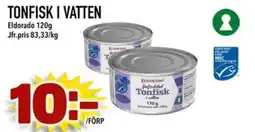 Din Mat ELDORADO Tonfisk i vatten erbjuda