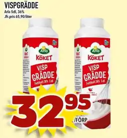 Din Mat ARLA Vispgrädde erbjuda