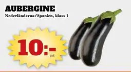 Bonum Matmarknad Aubergine erbjuda