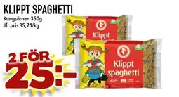 Bonum Matmarknad KLIPPT SPAGHETTI erbjuda