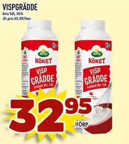 Bonum Matmarknad ARLA Köket vispgrädde erbjuda