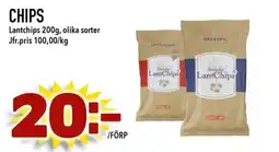 Bonum Matmarknad Chips erbjuda
