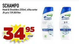 Bonum Matmarknad HEAD & SHOULDER Schampo erbjuda