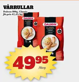 Bonum Matmarknad DALOON Classic Vårrullar erbjuda