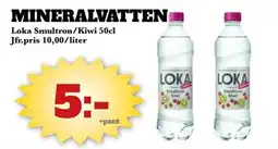 Bonum Matmarknad LOKA Mineralvatten erbjuda