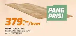 Bolist Parkettgolv erbjuda