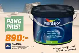 Bolist NORDSJO Väggfärg erbjuda