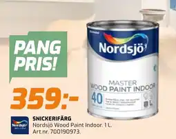 Bolist NORDSJO Snickerifärg erbjuda