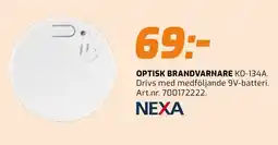 Bolist NEXA Optisk brandvarnare erbjuda
