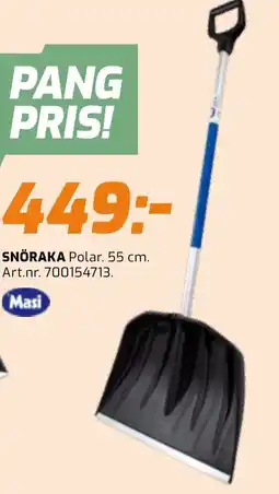 Bolist MASI Snöraka erbjuda
