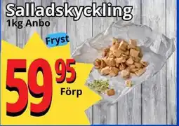 Supergrossen ANBO Salladskyckling erbjuda
