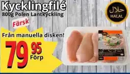 Supergrossen HALAL Kycklingfilé erbjuda