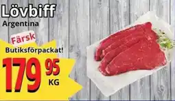 Supergrossen Lövbiff Argentina erbjuda