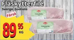 Supergrossen Fläskytterfilé Sverige, Gudruns erbjuda