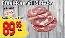 Supergrossen Fläskkarré i Skivor Tyskland erbjuda