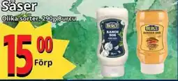 Supergrossen BURCU Såser Olika sorter erbjuda