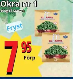 Supergrossen EL MARWA Okra nr 1 erbjuda