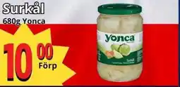 Supergrossen YONCA Surkål erbjuda