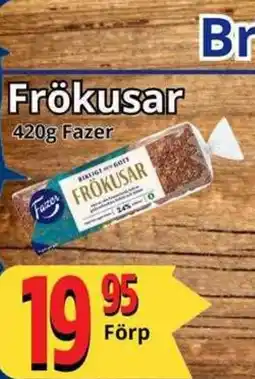 Supergrossen FAZER Frökusar erbjuda