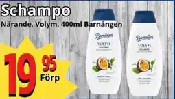 Supergrossen BARNANGEN Schampo Närande, Volym, erbjuda