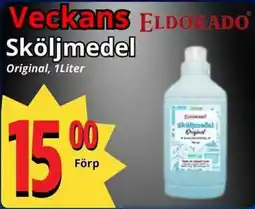 Supergrossen ELDORADO Veckans Sköljmedel erbjuda