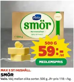 Coop VALIO Smör erbjuda