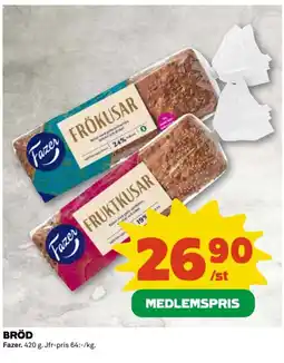 Coop FAZER Bröd erbjuda