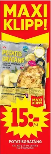 ICA Supermarket Potatisgratäng erbjuda
