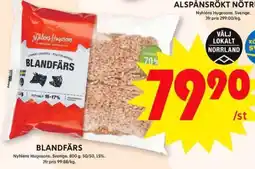 ICA Supermarket Blandfärs erbjuda