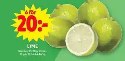 ICA Supermarket Lime erbjuda