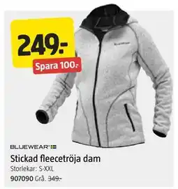 Jula Stickad fleecetröja dam, SEK 249 erbjuda